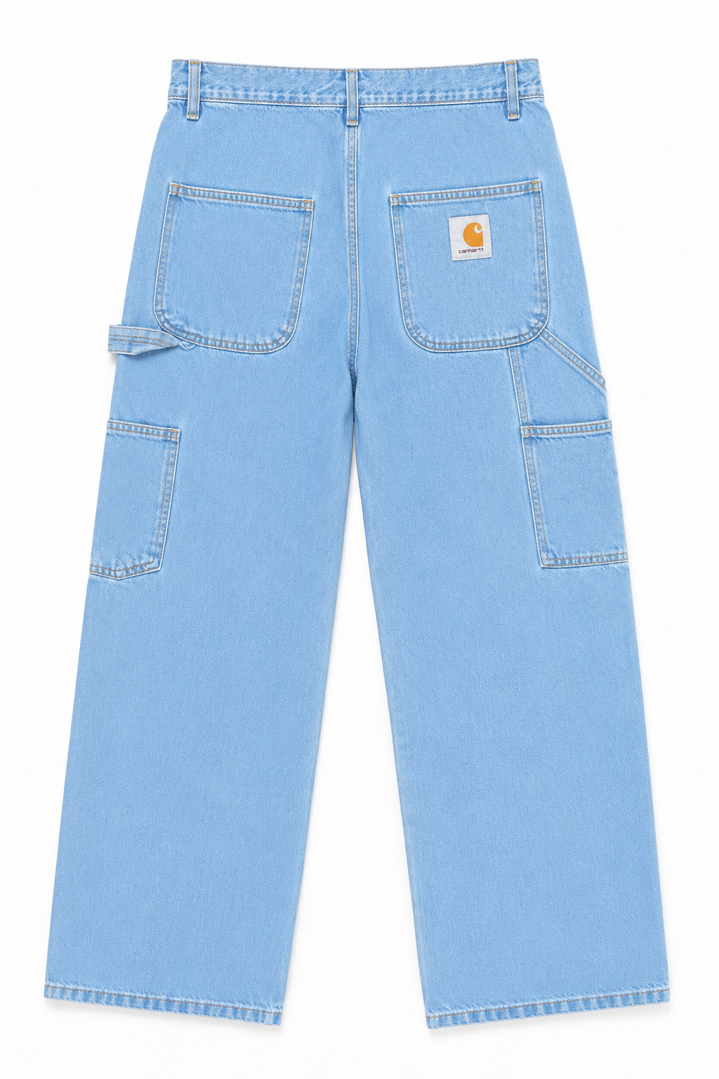 Pantalon Carpenter en Jean Délavé Clair
