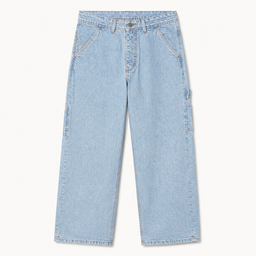 Jean charpentier Carhartt bleu clair, vue de face