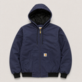 Veste Carhartt rework violette, vue de face