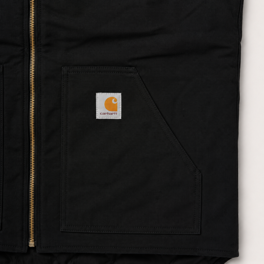 Détail du logo sur la poche