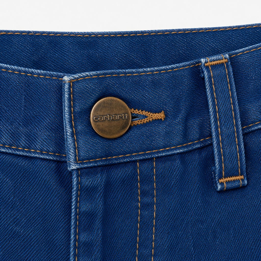 Pantalon Carpenter en Jean Délavé Foncé