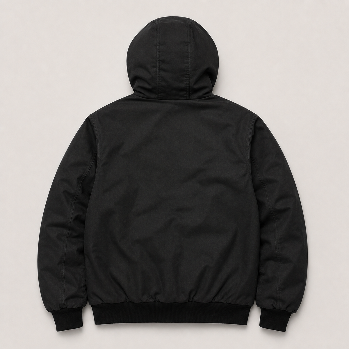 Veste Carhartt rework noire, vue de dos