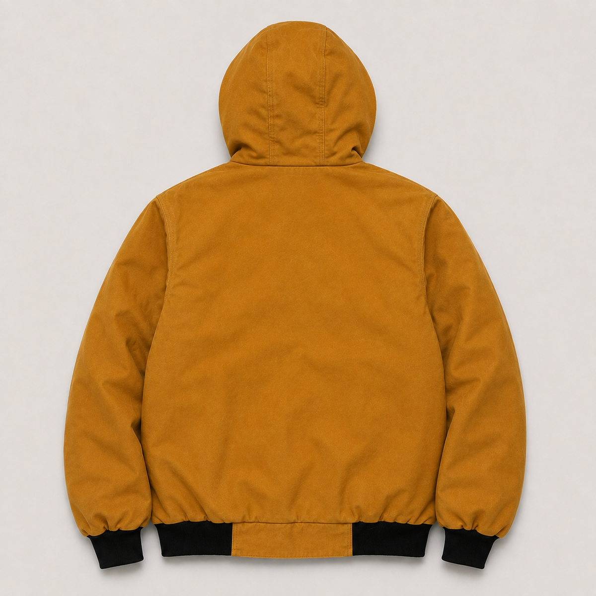 Veste Carhartt rework orange, vue de dos