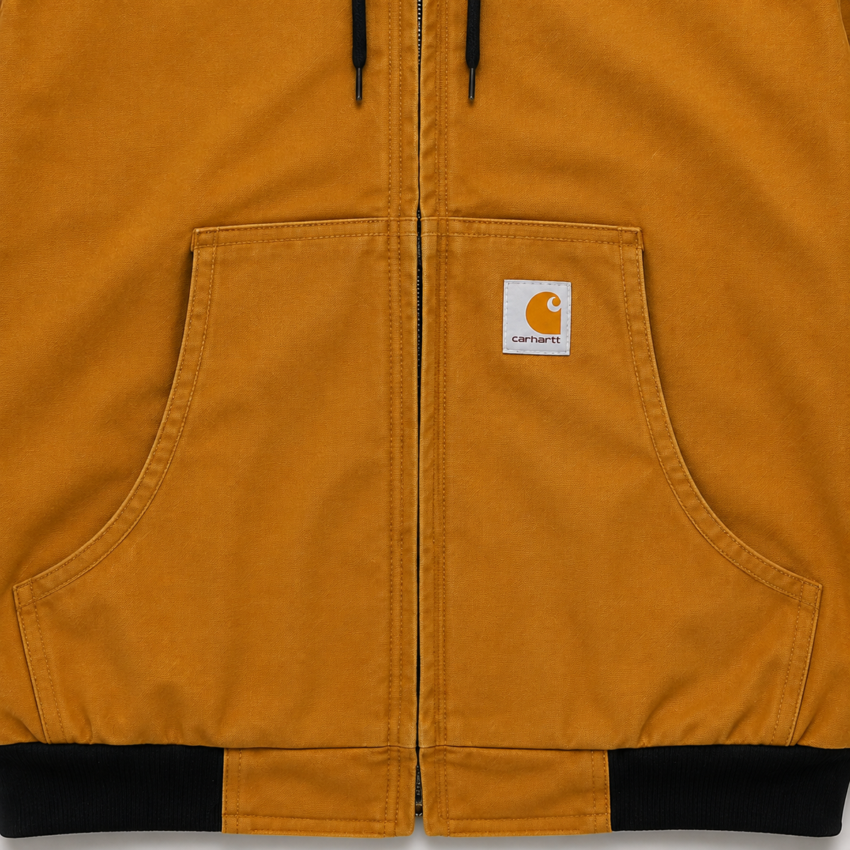 Détail du logo sur la poche