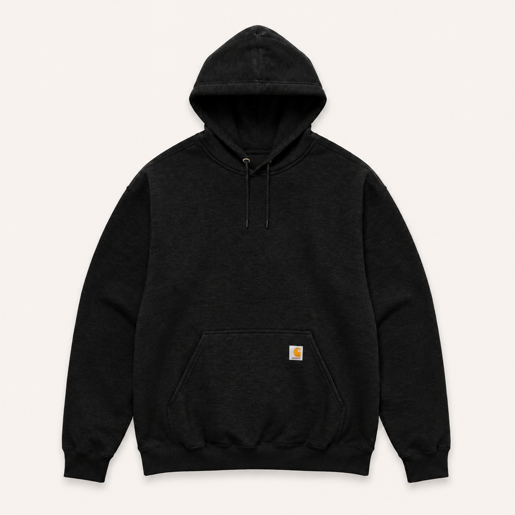 Sweat à Capuche Oversize Reworked – Noir