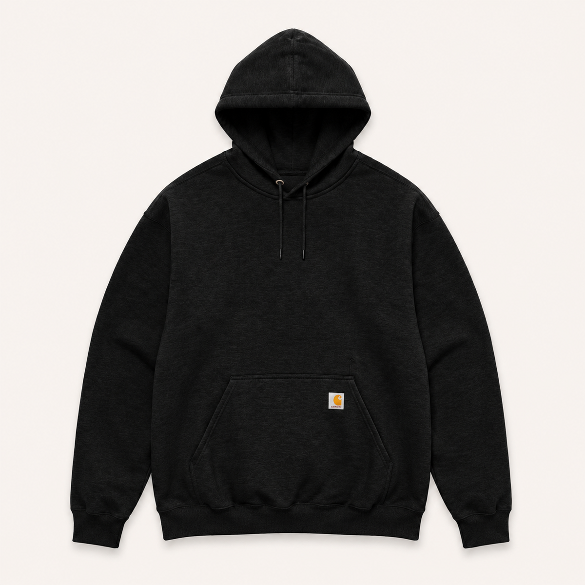 Sweat à Capuche Oversize Reworked – Noir