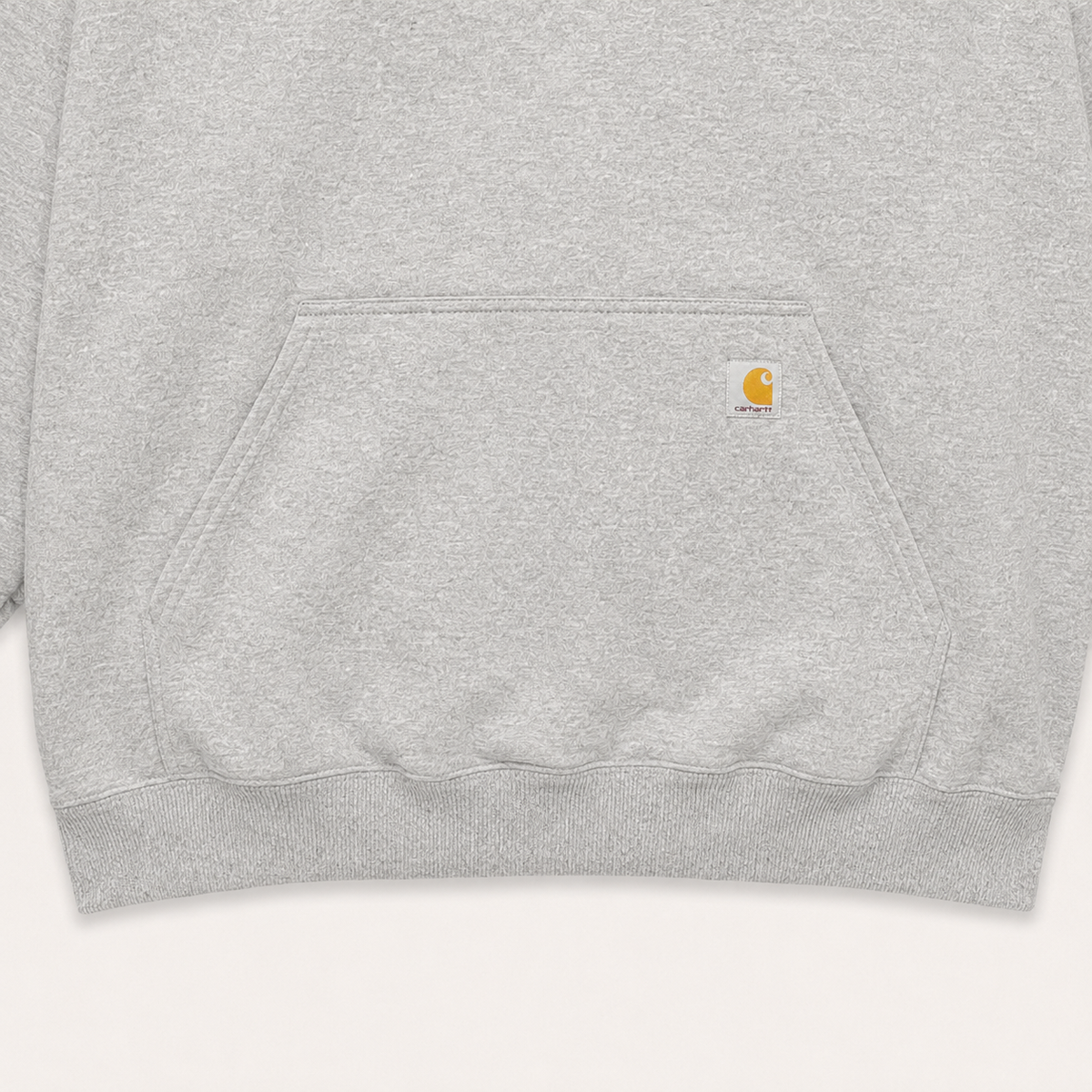 Sweat à Capuche Oversize Reworked – Gris Chiné