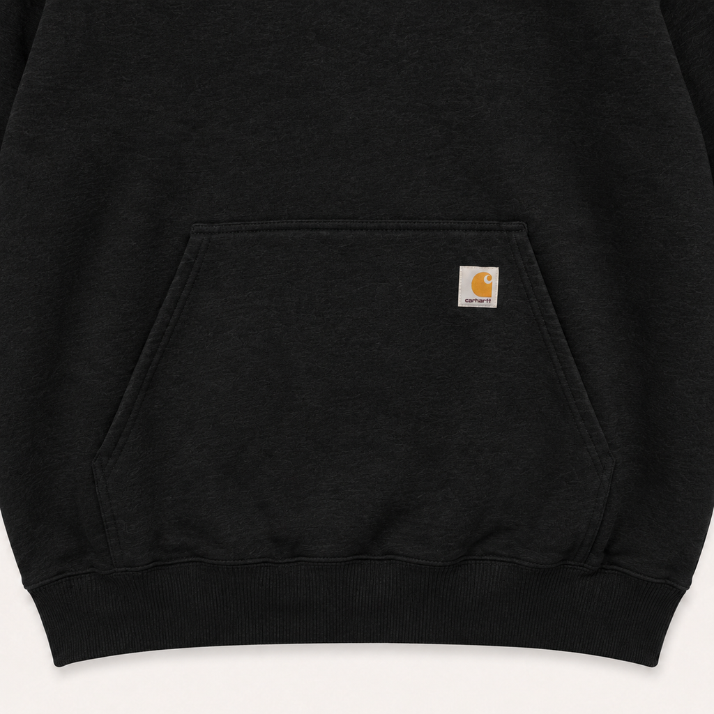 Sweat à Capuche Oversize Reworked – Noir